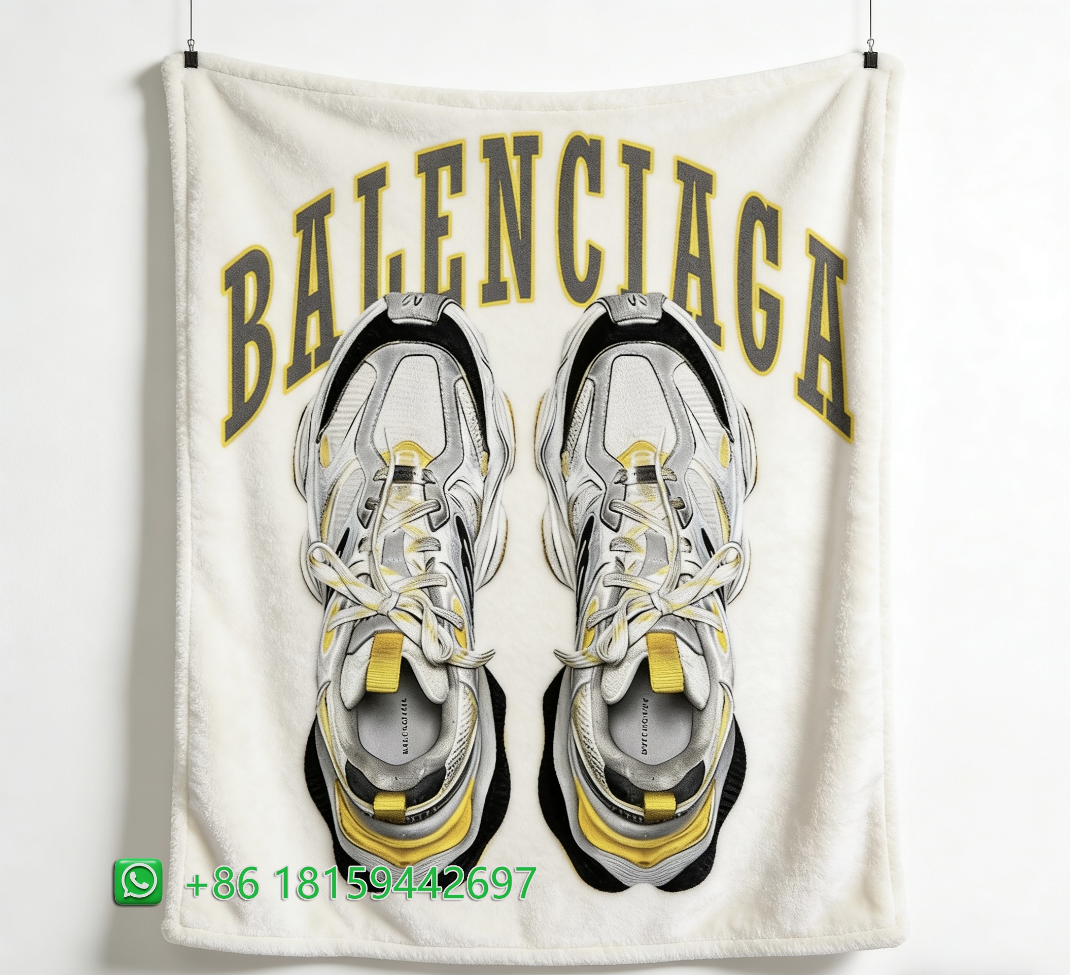 Balenciaga Throw Blankets